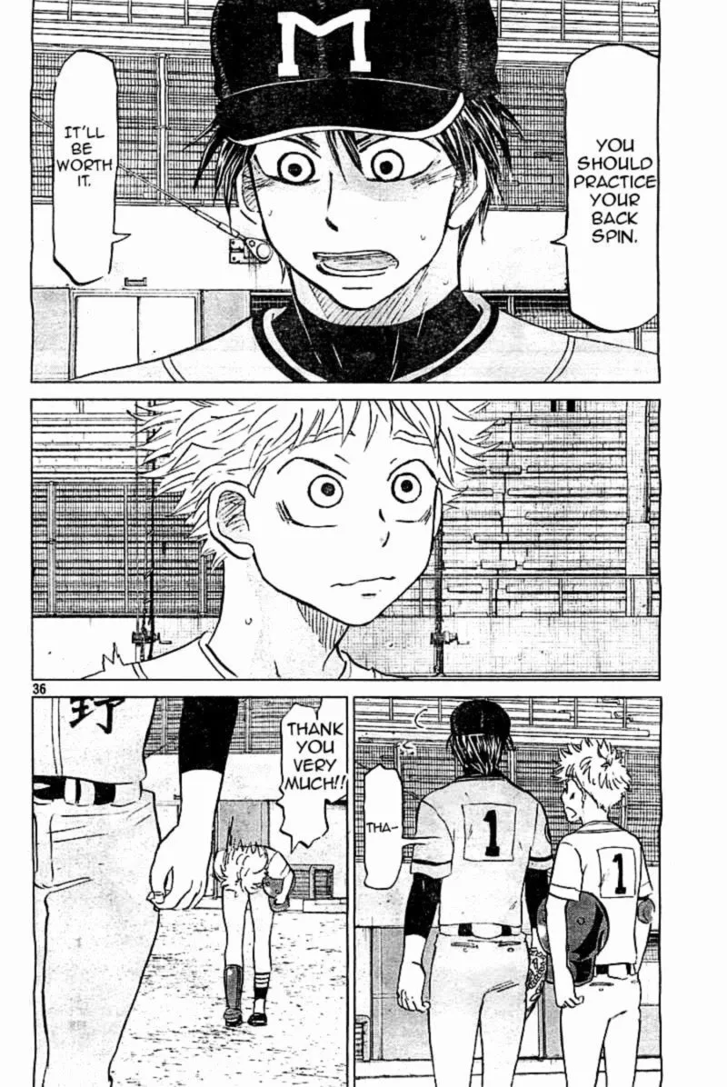 Ookiku Furikabutte Chapter 98 page 36