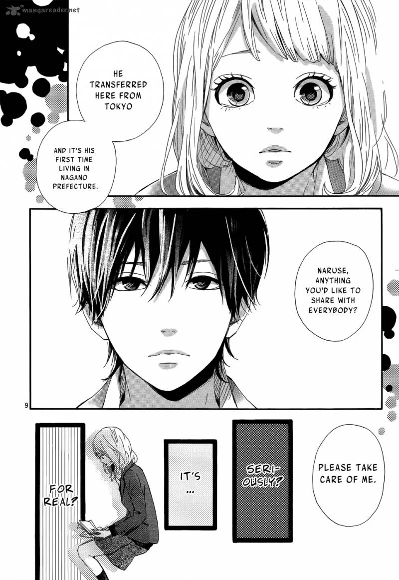 Orange (TAKANO Ichigo) Chapter 1 page 9
