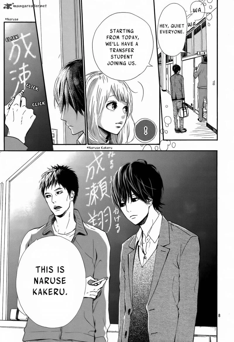 Orange (TAKANO Ichigo) Chapter 1 page 8