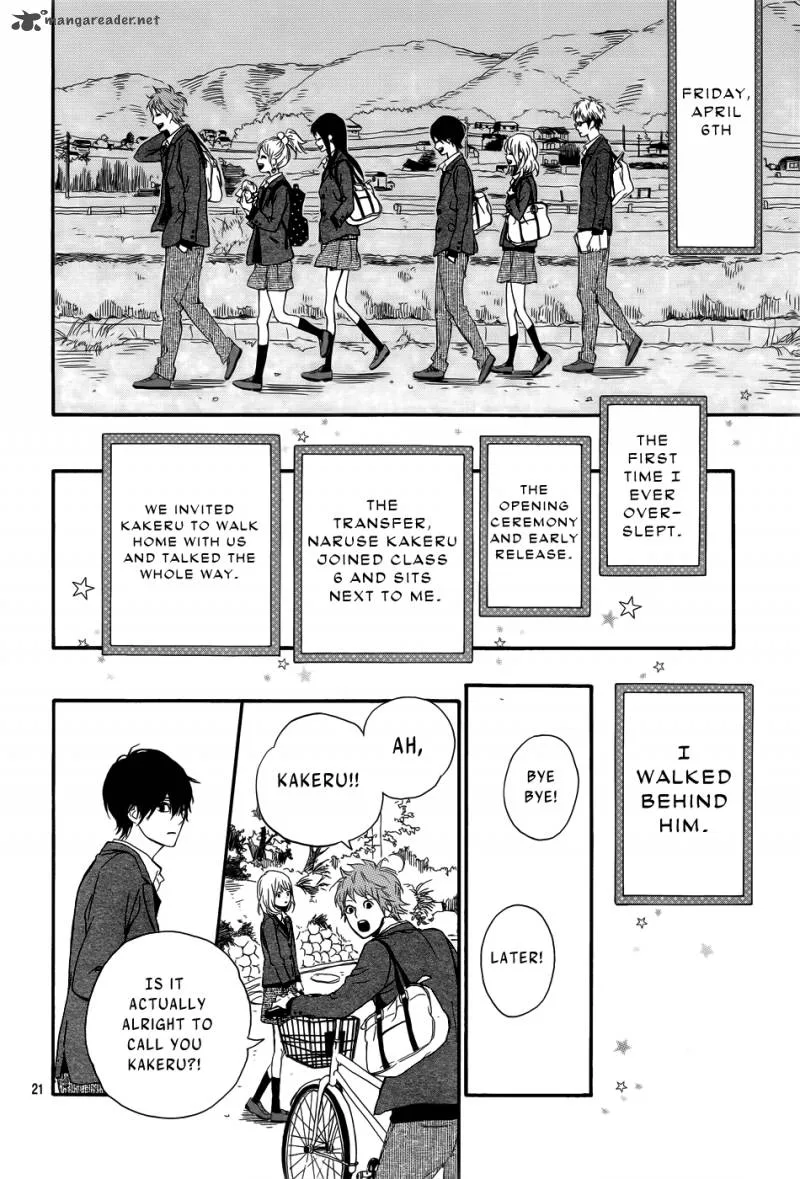 Orange (TAKANO Ichigo) Chapter 1 page 21