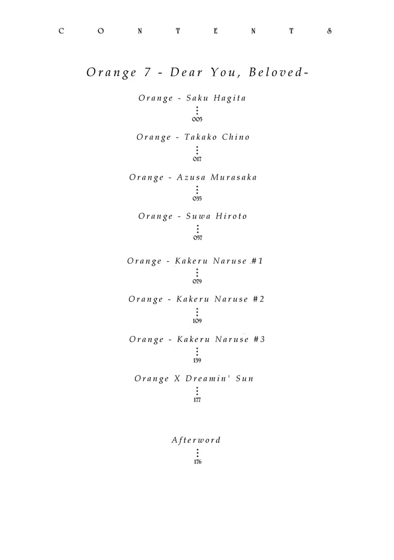 Orange (TAKANO Ichigo) Chapter 27 page 3