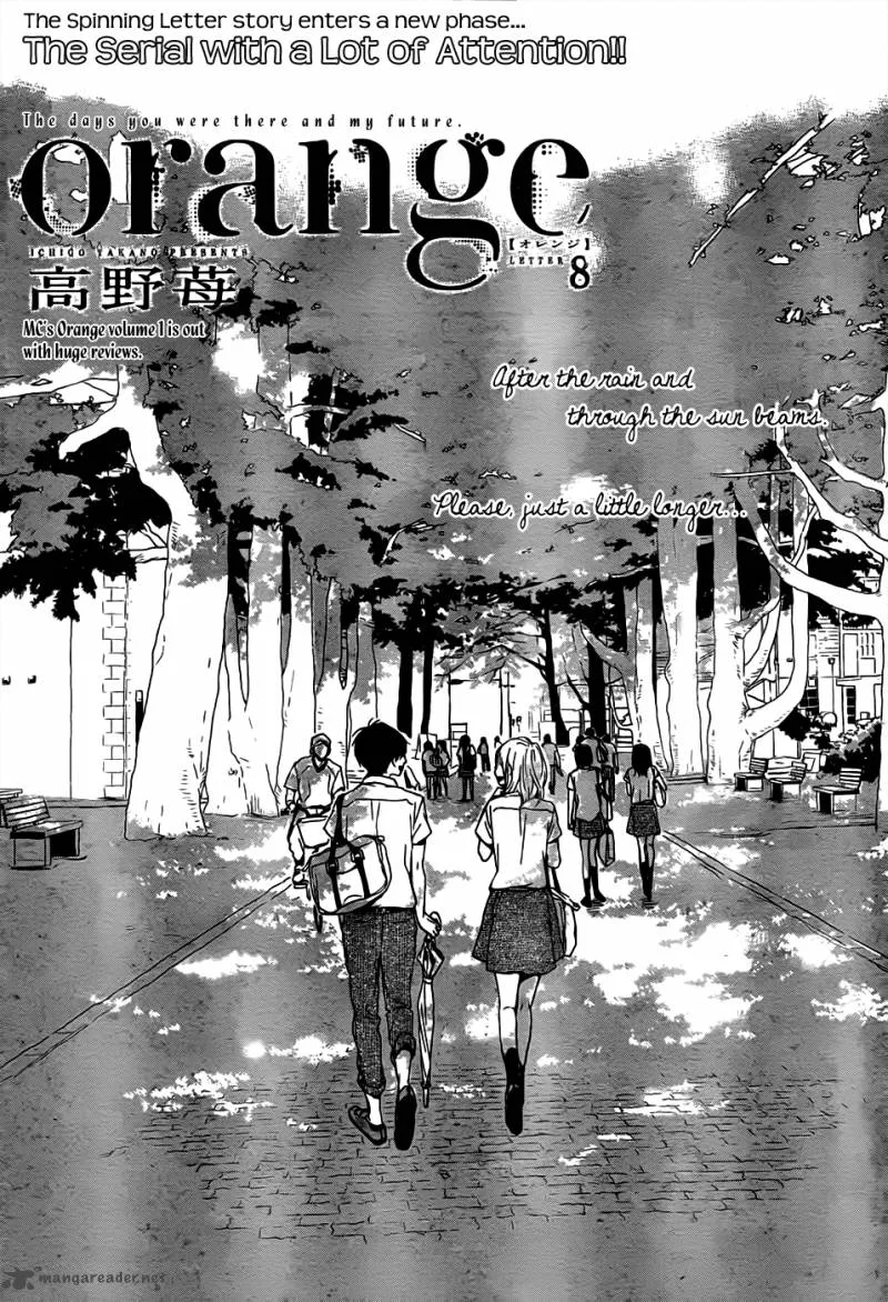 Orange (TAKANO Ichigo) Chapter 8 page 1