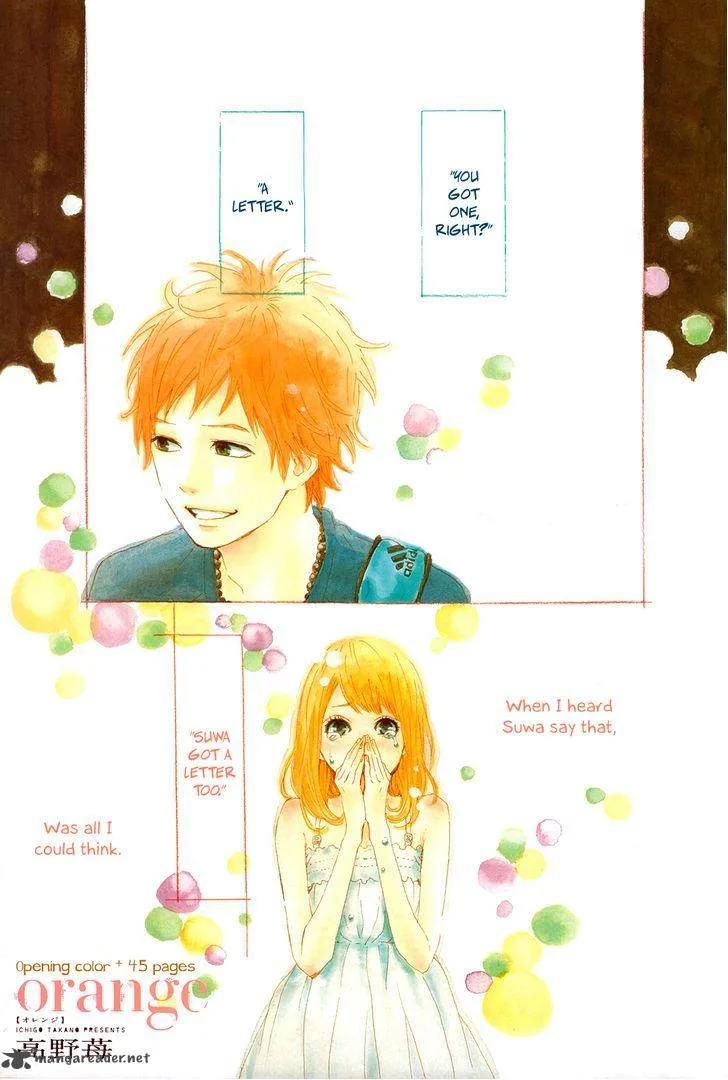 Orange (TAKANO Ichigo) Chapter 9 page 3