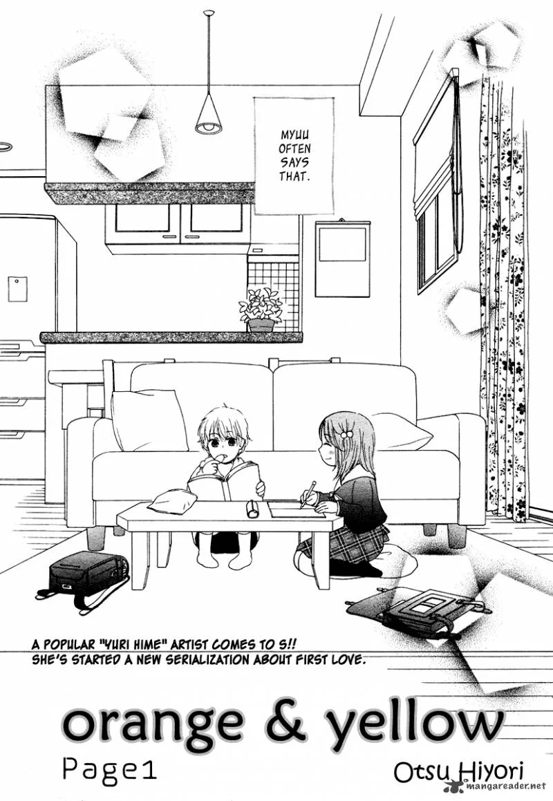 Orange Yellow Chapter 1 page 3