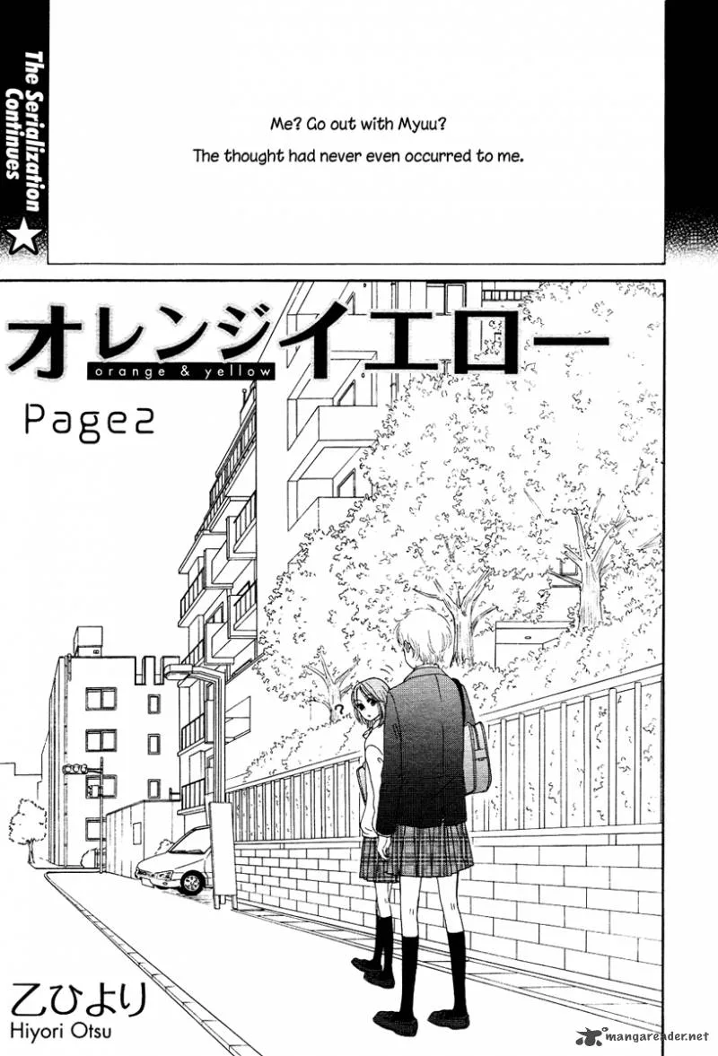 Orange Yellow Chapter 2 page 2
