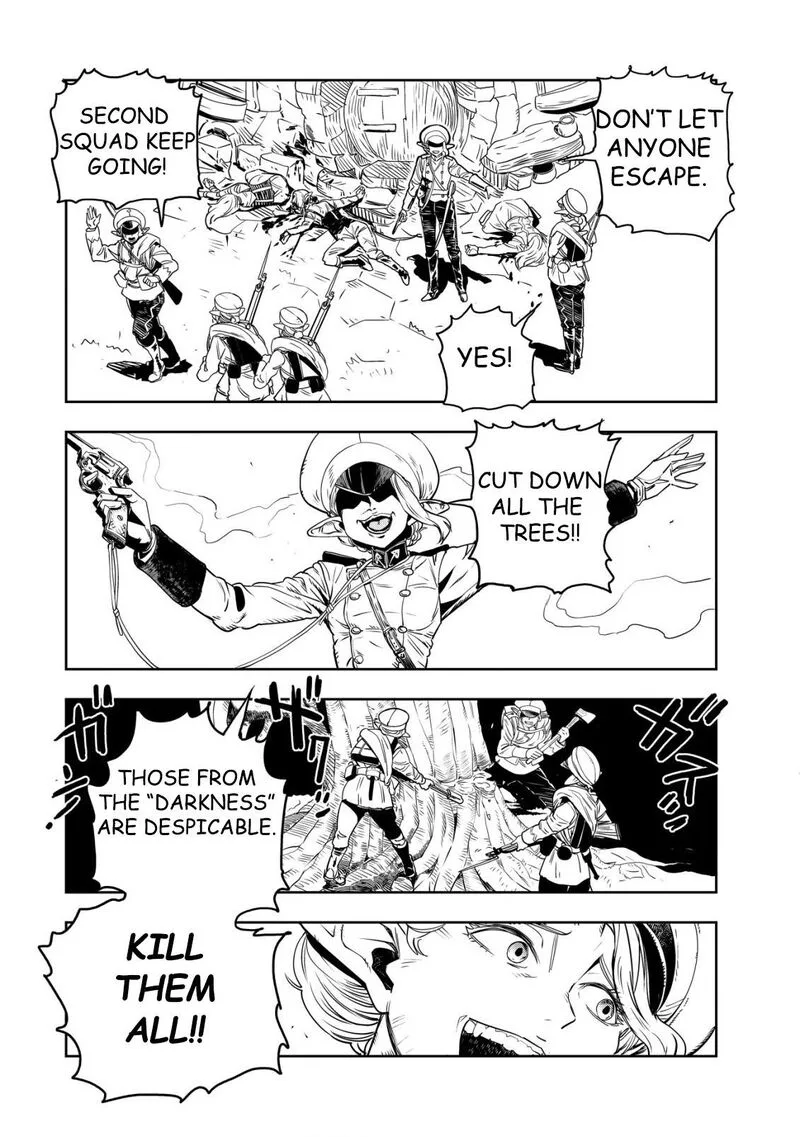 Orcsen Oukokushi - Yaban na Ooku no Kuni wa, Ikanishite Heiwa na Elf no Kuni wo Yakiharau ni Itatta ka Chapter 1 page 16