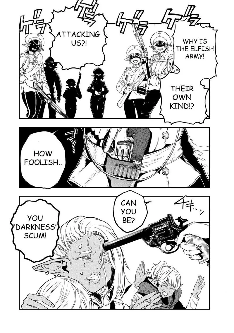 Orcsen Oukokushi - Yaban na Ooku no Kuni wa, Ikanishite Heiwa na Elf no Kuni wo Yakiharau ni Itatta ka Chapter 1 page 14