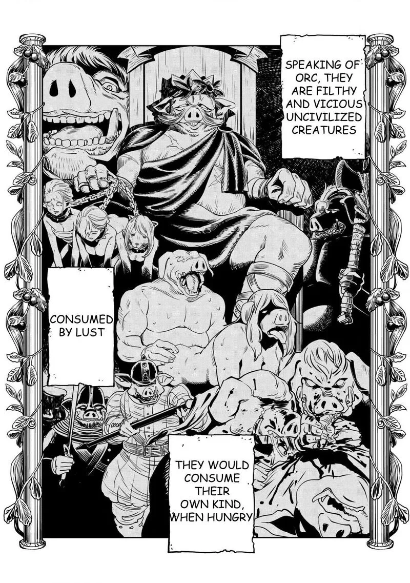 Orcsen Oukokushi - Yaban na Ooku no Kuni wa, Ikanishite Heiwa na Elf no Kuni wo Yakiharau ni Itatta ka Chapter 1 page 26