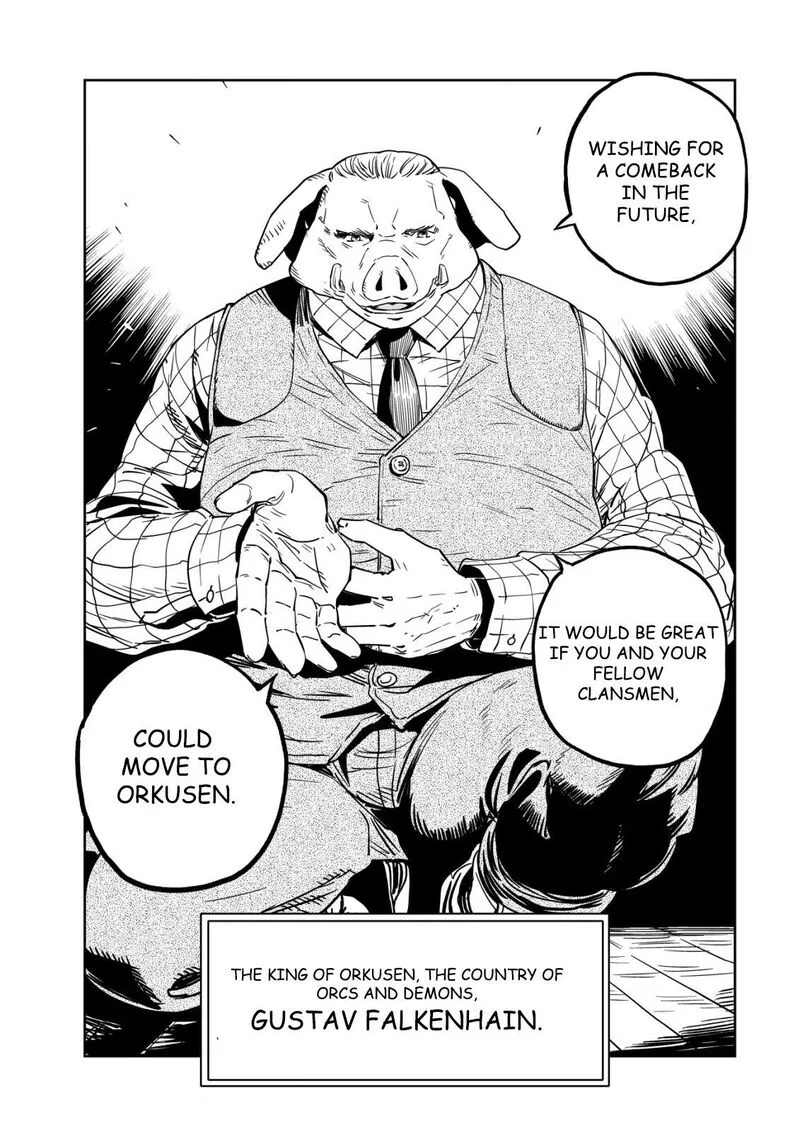 Orcsen Oukokushi - Yaban na Ooku no Kuni wa, Ikanishite Heiwa na Elf no Kuni wo Yakiharau ni Itatta ka Chapter 1 page 41