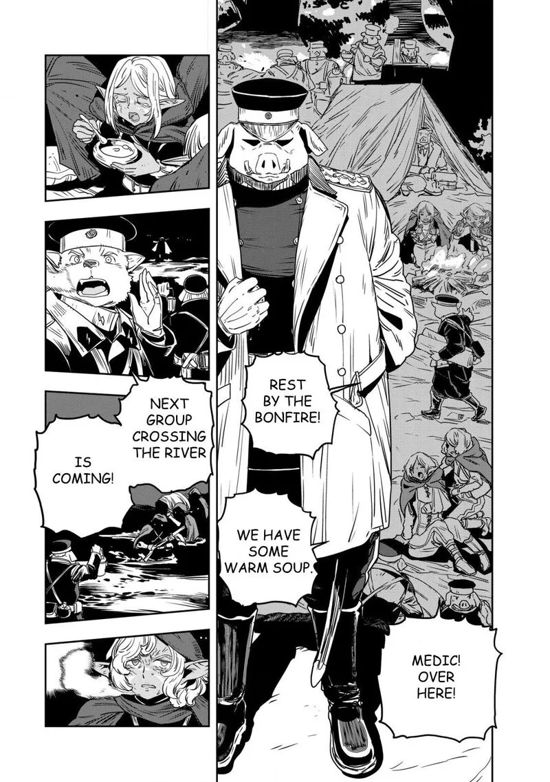 Orcsen Oukokushi - Yaban na Ooku no Kuni wa, Ikanishite Heiwa na Elf no Kuni wo Yakiharau ni Itatta ka Chapter 1 page 44