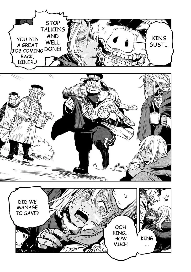 Orcsen Oukokushi - Yaban na Ooku no Kuni wa, Ikanishite Heiwa na Elf no Kuni wo Yakiharau ni Itatta ka Chapter 1 page 56