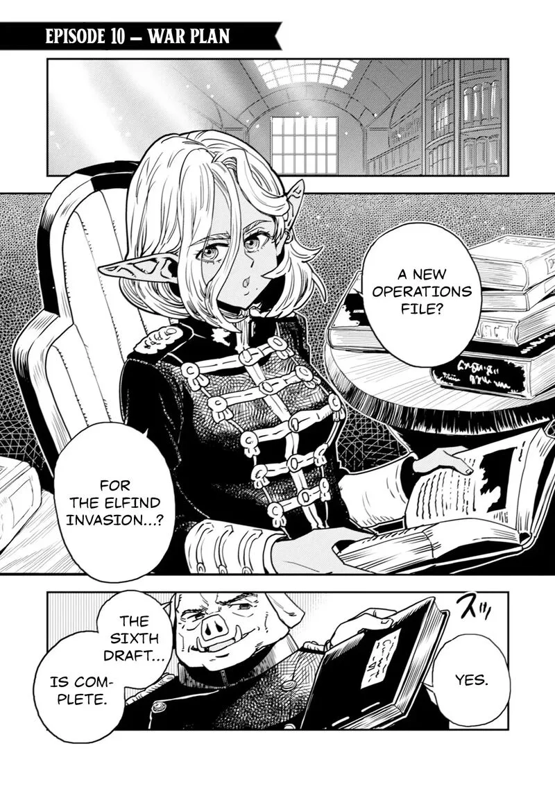 Orcsen Oukokushi - Yaban na Ooku no Kuni wa, Ikanishite Heiwa na Elf no Kuni wo Yakiharau ni Itatta ka Chapter 10 page 9