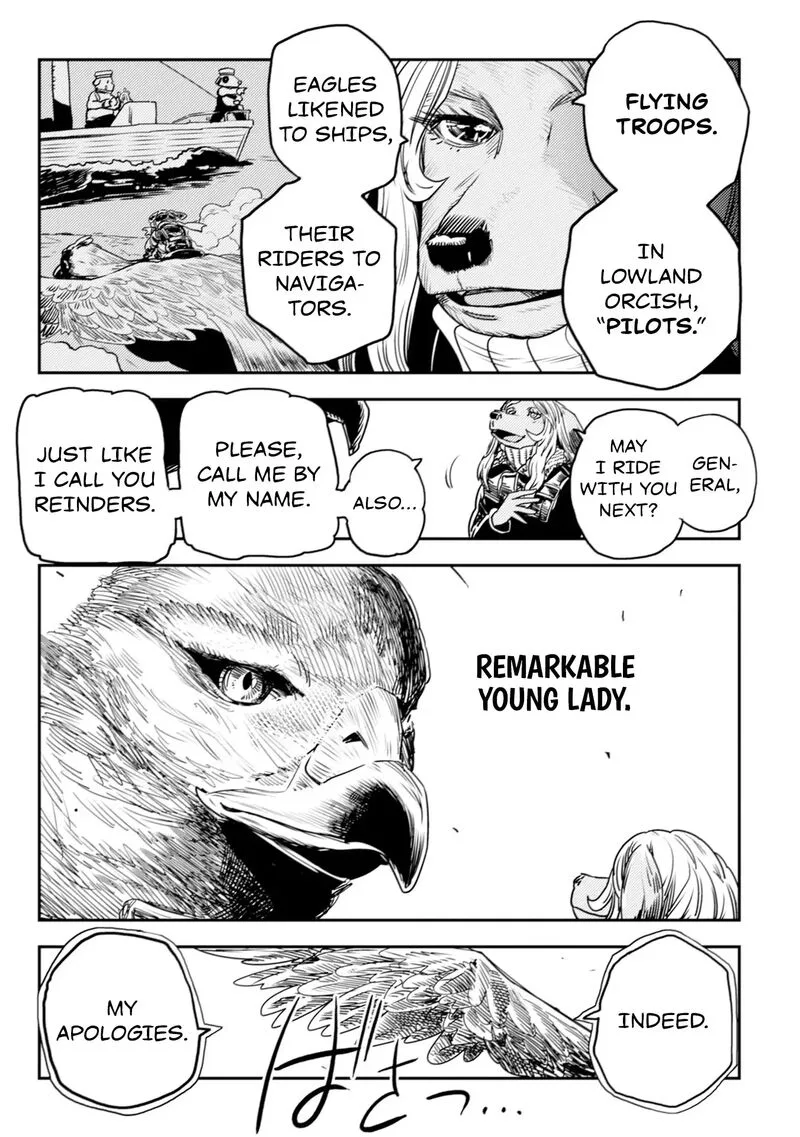 Orcsen Oukokushi - Yaban na Ooku no Kuni wa, Ikanishite Heiwa na Elf no Kuni wo Yakiharau ni Itatta ka Chapter 10 page 35