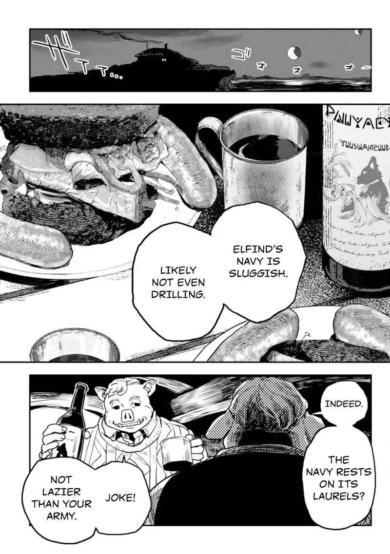 Orcsen Oukokushi - Yaban na Ooku no Kuni wa, Ikanishite Heiwa na Elf no Kuni wo Yakiharau ni Itatta ka Chapter 10 page 46