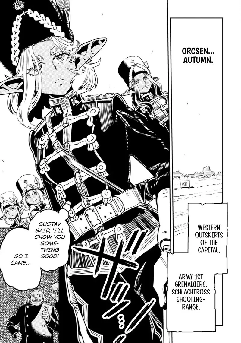 Orcsen Oukokushi - Yaban na Ooku no Kuni wa, Ikanishite Heiwa na Elf no Kuni wo Yakiharau ni Itatta ka Chapter 10 page 53