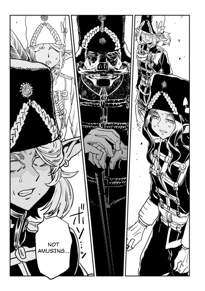 Orcsen Oukokushi - Yaban na Ooku no Kuni wa, Ikanishite Heiwa na Elf no Kuni wo Yakiharau ni Itatta ka Chapter 10 page 61
