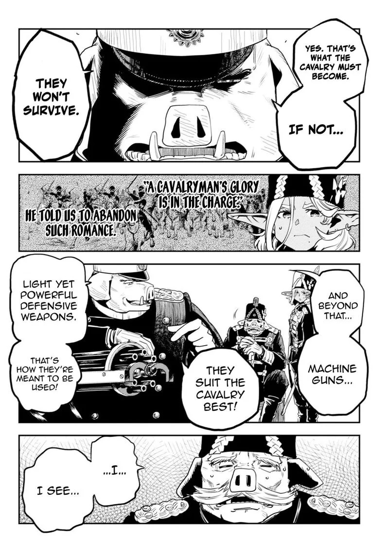 Orcsen Oukokushi - Yaban na Ooku no Kuni wa, Ikanishite Heiwa na Elf no Kuni wo Yakiharau ni Itatta ka Chapter 11 page 7