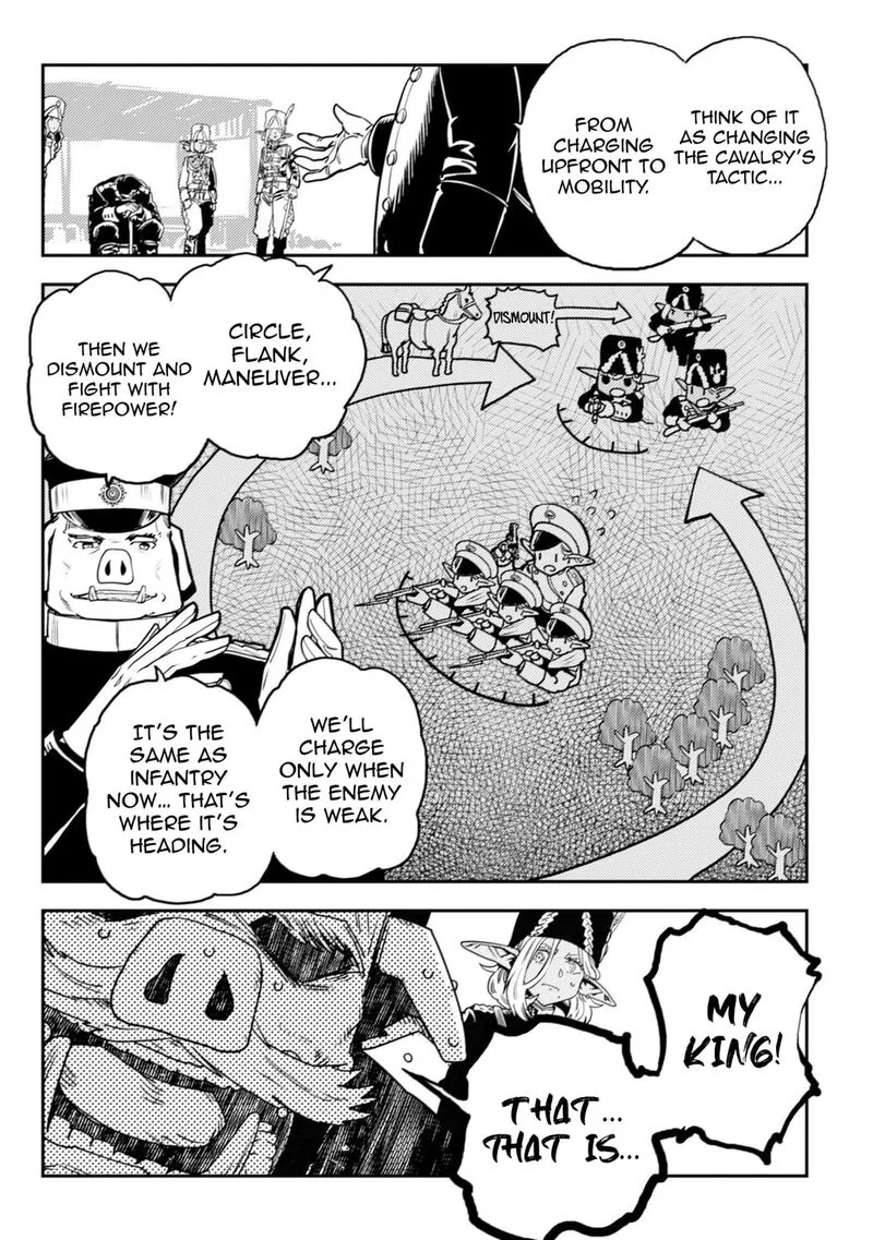 Orcsen Oukokushi - Yaban na Ooku no Kuni wa, Ikanishite Heiwa na Elf no Kuni wo Yakiharau ni Itatta ka Chapter 11 page 5
