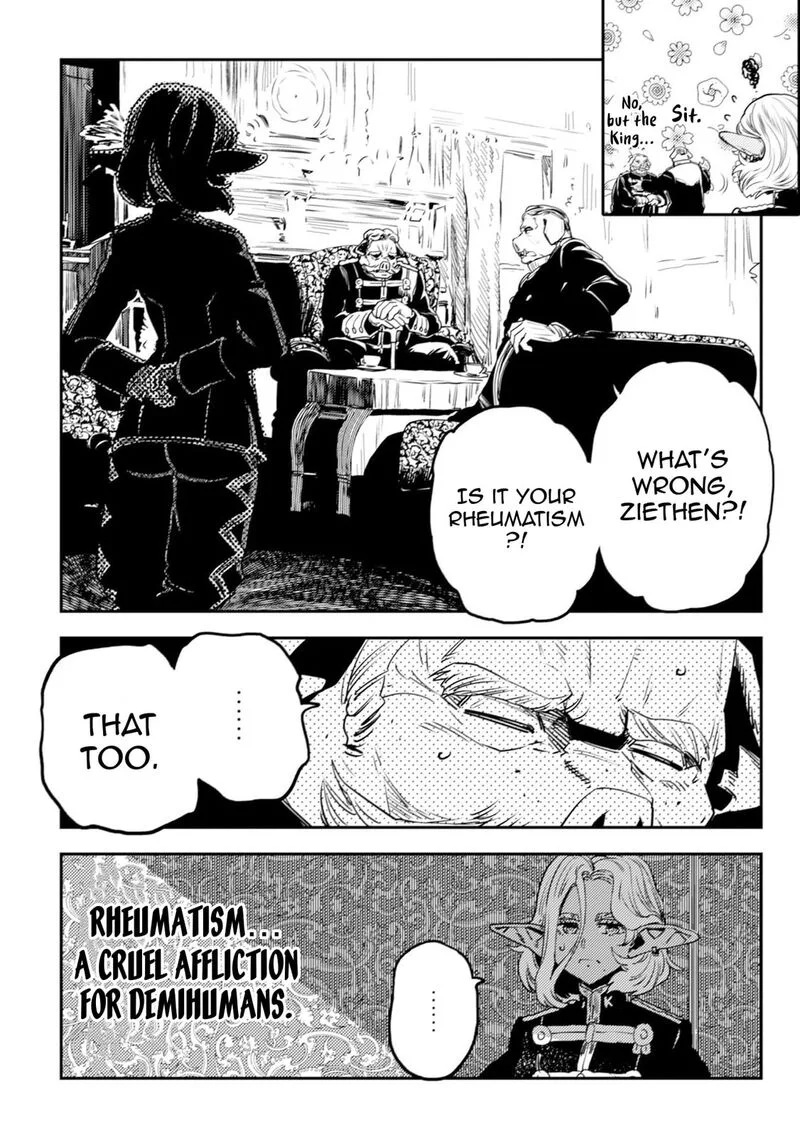 Orcsen Oukokushi - Yaban na Ooku no Kuni wa, Ikanishite Heiwa na Elf no Kuni wo Yakiharau ni Itatta ka Chapter 11 page 12