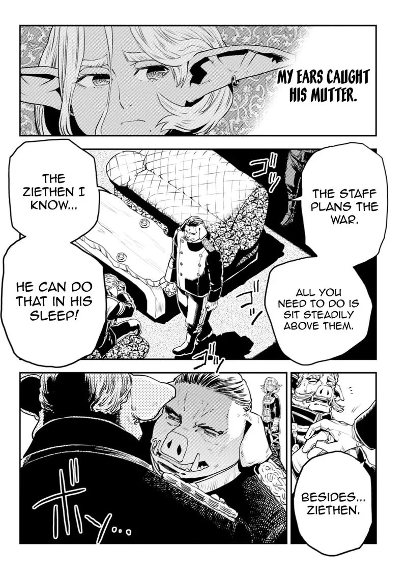 Orcsen Oukokushi - Yaban na Ooku no Kuni wa, Ikanishite Heiwa na Elf no Kuni wo Yakiharau ni Itatta ka Chapter 11 page 19