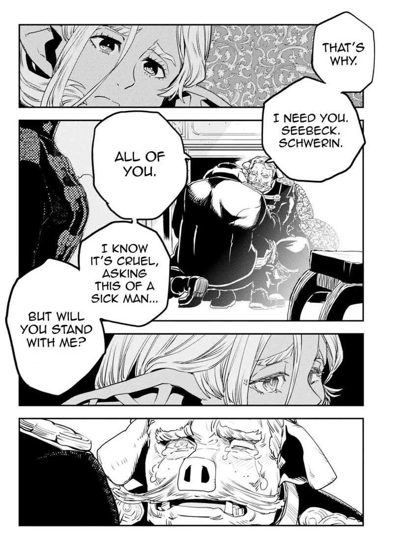 Orcsen Oukokushi - Yaban na Ooku no Kuni wa, Ikanishite Heiwa na Elf no Kuni wo Yakiharau ni Itatta ka Chapter 11 page 21