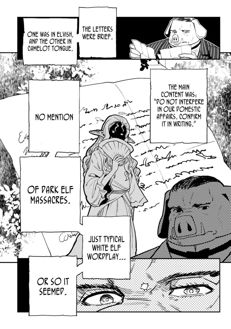 Orcsen Oukokushi - Yaban na Ooku no Kuni wa, Ikanishite Heiwa na Elf no Kuni wo Yakiharau ni Itatta ka Chapter 11 page 46
