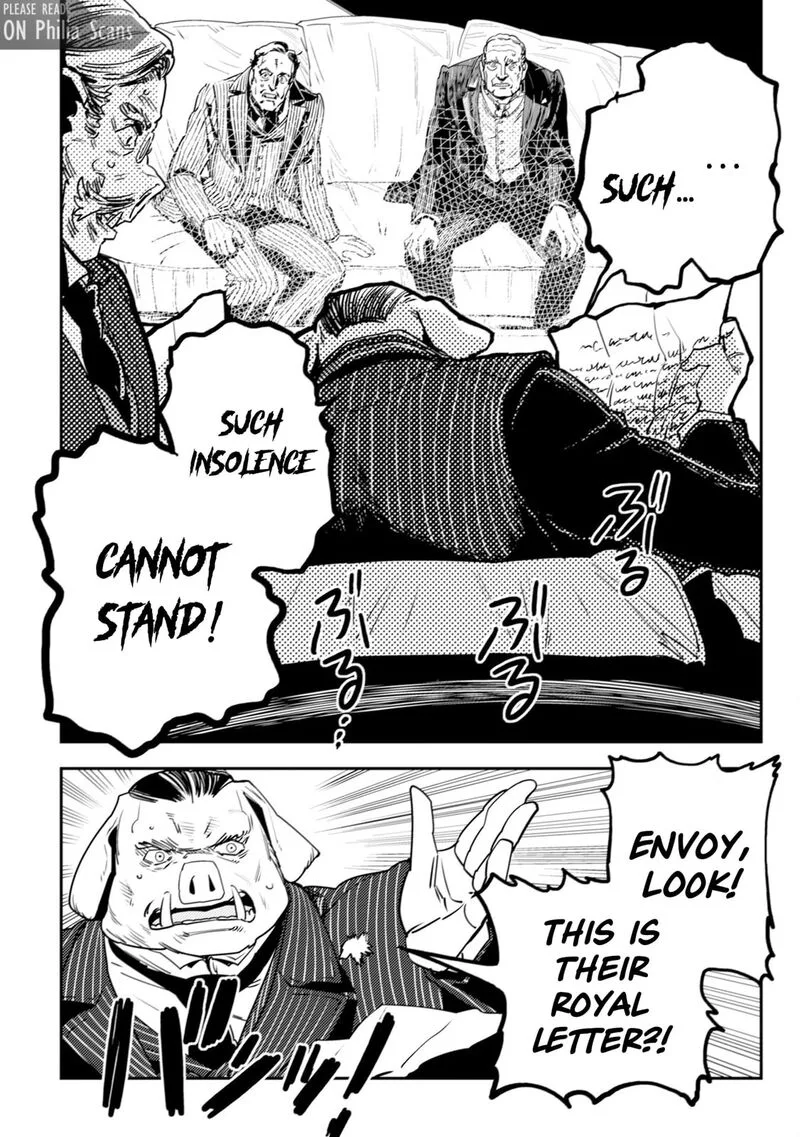 Orcsen Oukokushi - Yaban na Ooku no Kuni wa, Ikanishite Heiwa na Elf no Kuni wo Yakiharau ni Itatta ka Chapter 11 page 50
