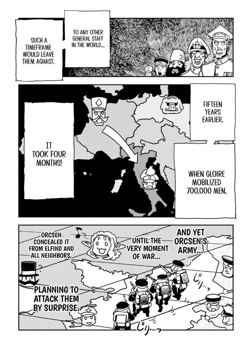 Orcsen Oukokushi - Yaban na Ooku no Kuni wa, Ikanishite Heiwa na Elf no Kuni wo Yakiharau ni Itatta ka Chapter 12 page 2