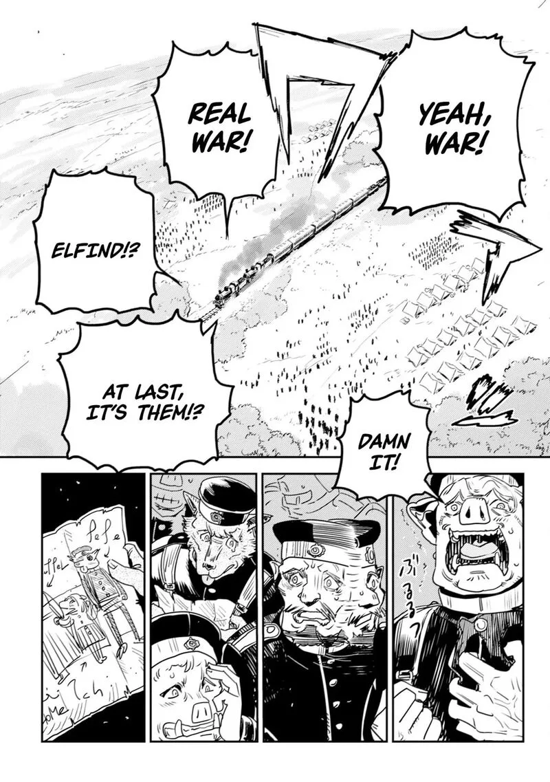 Orcsen Oukokushi - Yaban na Ooku no Kuni wa, Ikanishite Heiwa na Elf no Kuni wo Yakiharau ni Itatta ka Chapter 12 page 32
