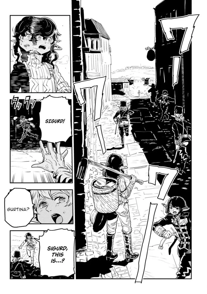Orcsen Oukokushi - Yaban na Ooku no Kuni wa, Ikanishite Heiwa na Elf no Kuni wo Yakiharau ni Itatta ka Chapter 12 page 35
