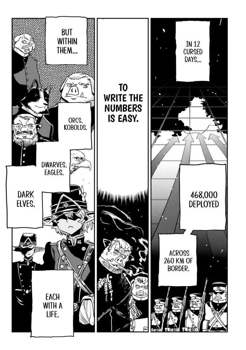 Orcsen Oukokushi - Yaban na Ooku no Kuni wa, Ikanishite Heiwa na Elf no Kuni wo Yakiharau ni Itatta ka Chapter 12 page 49