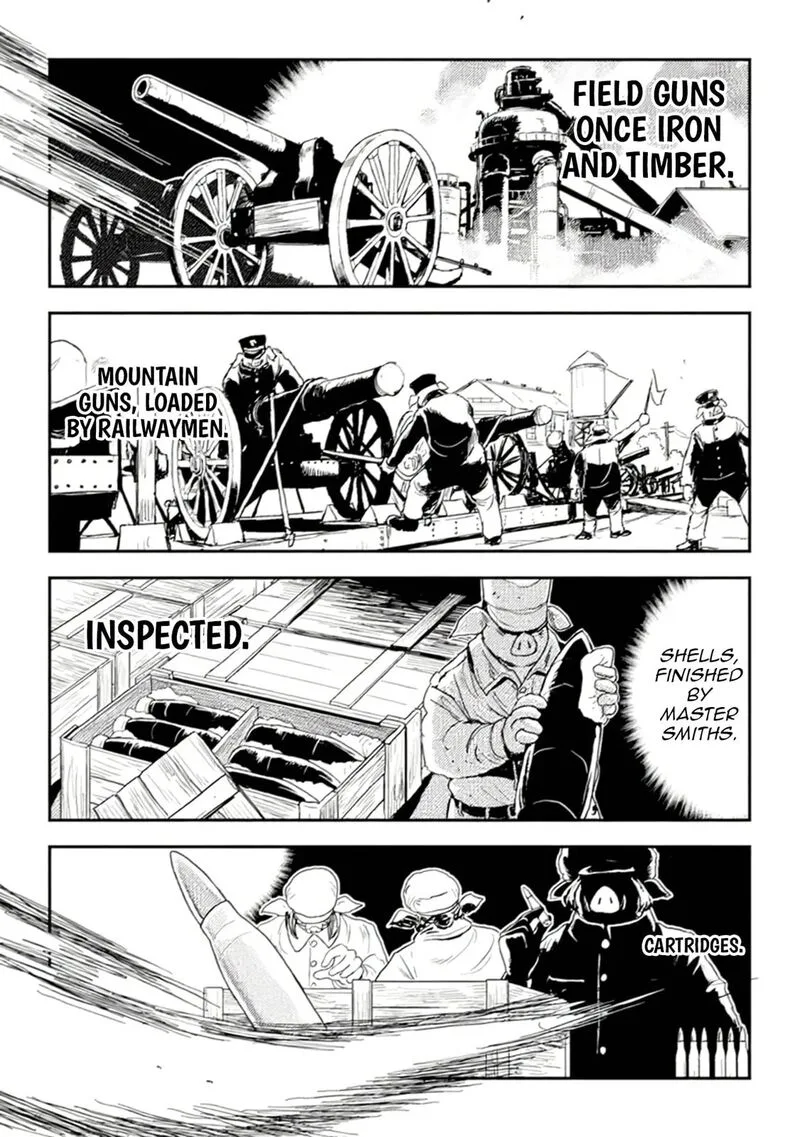 Orcsen Oukokushi - Yaban na Ooku no Kuni wa, Ikanishite Heiwa na Elf no Kuni wo Yakiharau ni Itatta ka Chapter 12 page 52