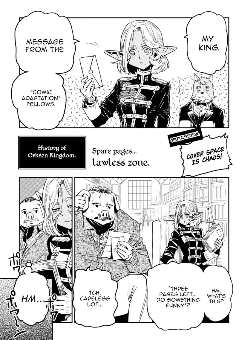 Orcsen Oukokushi - Yaban na Ooku no Kuni wa, Ikanishite Heiwa na Elf no Kuni wo Yakiharau ni Itatta ka Chapter 12 page 58