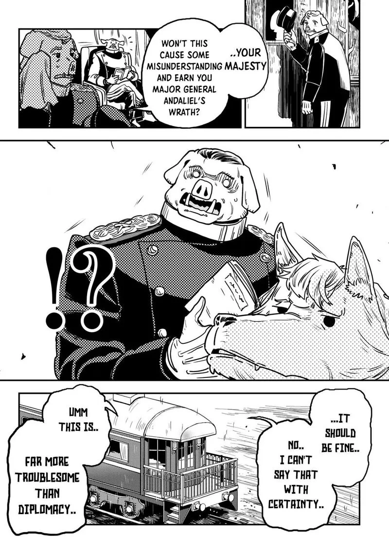 Orcsen Oukokushi - Yaban na Ooku no Kuni wa, Ikanishite Heiwa na Elf no Kuni wo Yakiharau ni Itatta ka Chapter 13 page 24