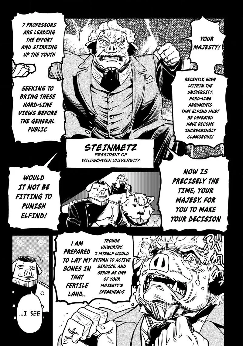 Orcsen Oukokushi - Yaban na Ooku no Kuni wa, Ikanishite Heiwa na Elf no Kuni wo Yakiharau ni Itatta ka Chapter 13 page 8