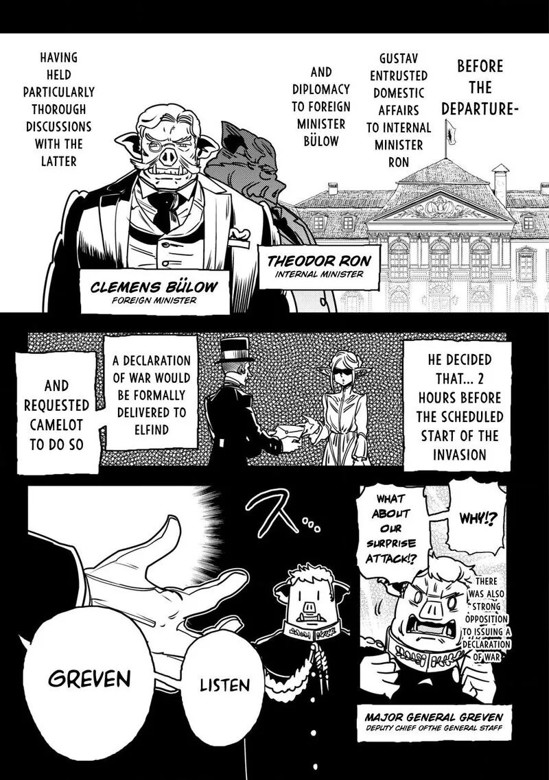 Orcsen Oukokushi - Yaban na Ooku no Kuni wa, Ikanishite Heiwa na Elf no Kuni wo Yakiharau ni Itatta ka Chapter 13 page 20