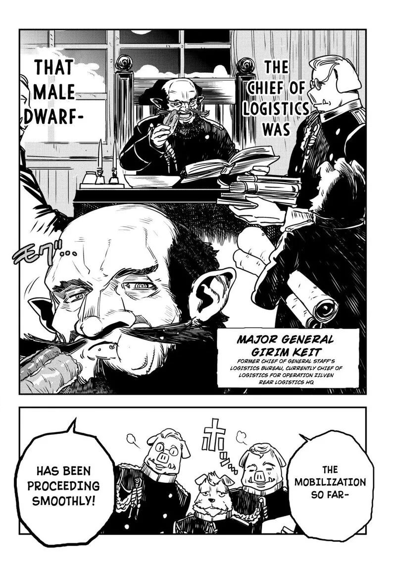 Orcsen Oukokushi - Yaban na Ooku no Kuni wa, Ikanishite Heiwa na Elf no Kuni wo Yakiharau ni Itatta ka Chapter 13 page 26
