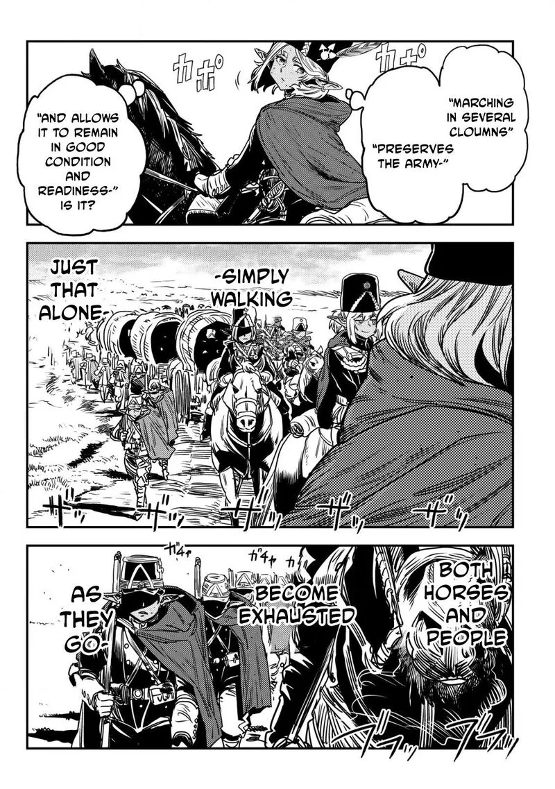 Orcsen Oukokushi - Yaban na Ooku no Kuni wa, Ikanishite Heiwa na Elf no Kuni wo Yakiharau ni Itatta ka Chapter 13 page 34