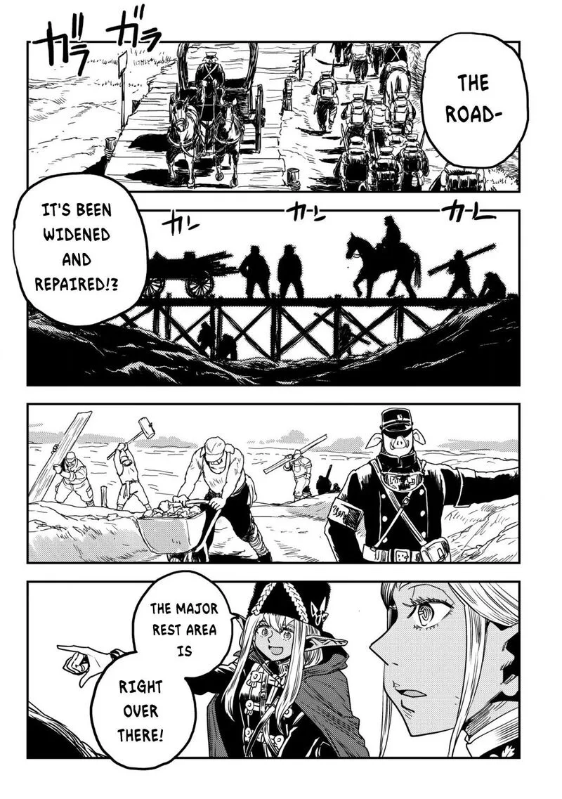 Orcsen Oukokushi - Yaban na Ooku no Kuni wa, Ikanishite Heiwa na Elf no Kuni wo Yakiharau ni Itatta ka Chapter 13 page 36