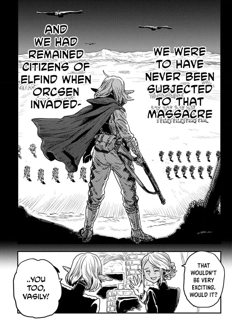 Orcsen Oukokushi - Yaban na Ooku no Kuni wa, Ikanishite Heiwa na Elf no Kuni wo Yakiharau ni Itatta ka Chapter 13 page 47