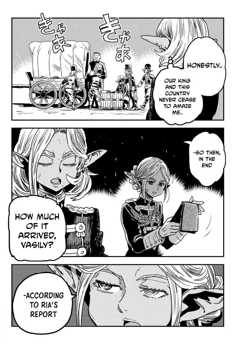 Orcsen Oukokushi - Yaban na Ooku no Kuni wa, Ikanishite Heiwa na Elf no Kuni wo Yakiharau ni Itatta ka Chapter 13 page 52