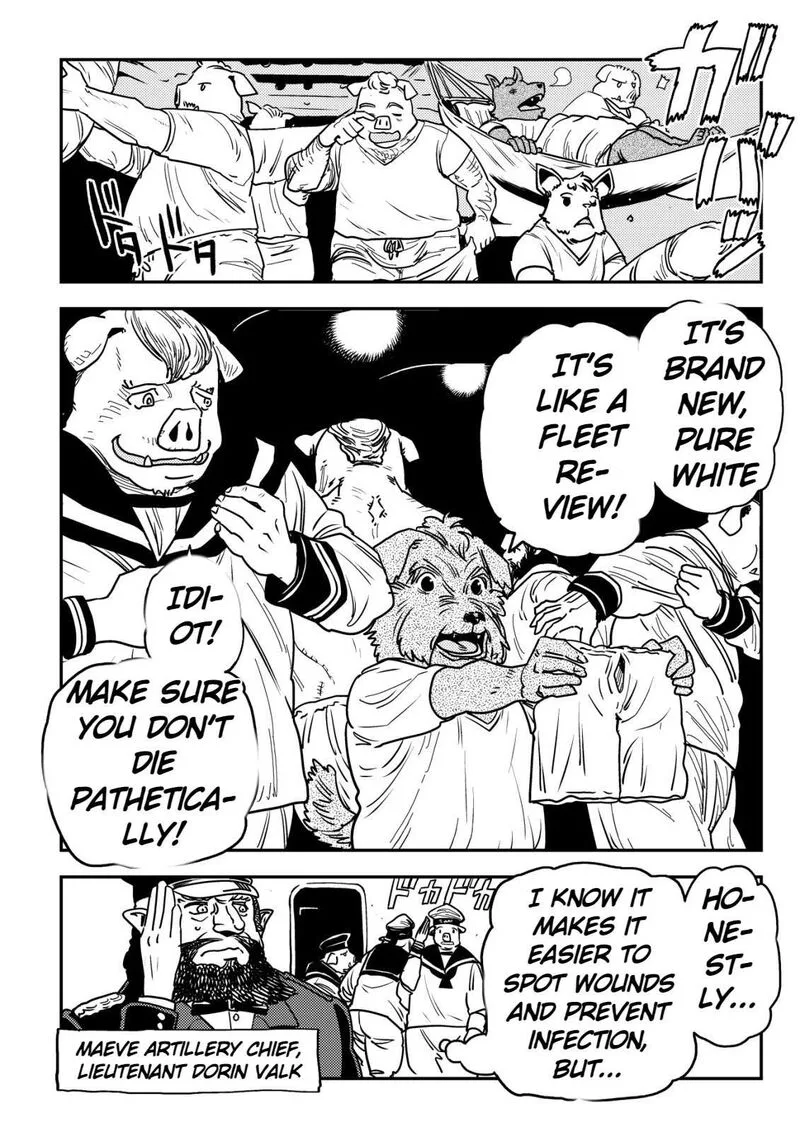 Orcsen Oukokushi - Yaban na Ooku no Kuni wa, Ikanishite Heiwa na Elf no Kuni wo Yakiharau ni Itatta ka Chapter 14 page 7