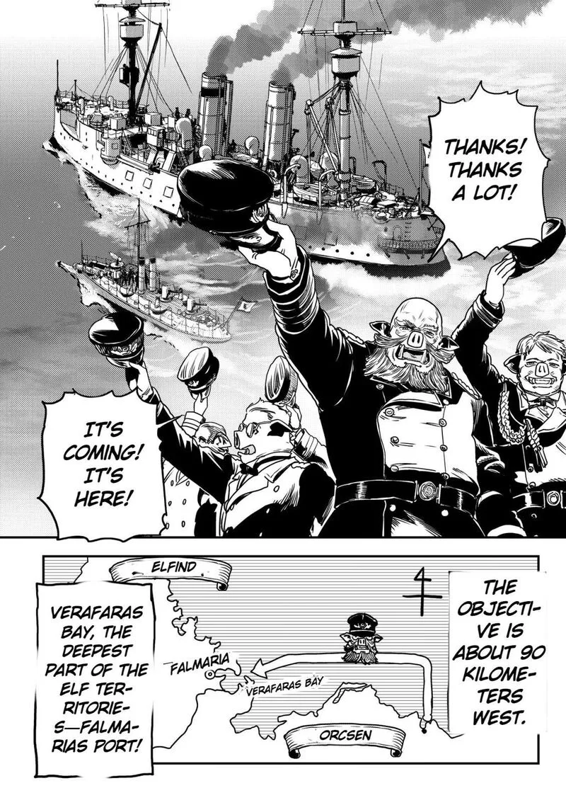 Orcsen Oukokushi - Yaban na Ooku no Kuni wa, Ikanishite Heiwa na Elf no Kuni wo Yakiharau ni Itatta ka Chapter 14 page 17
