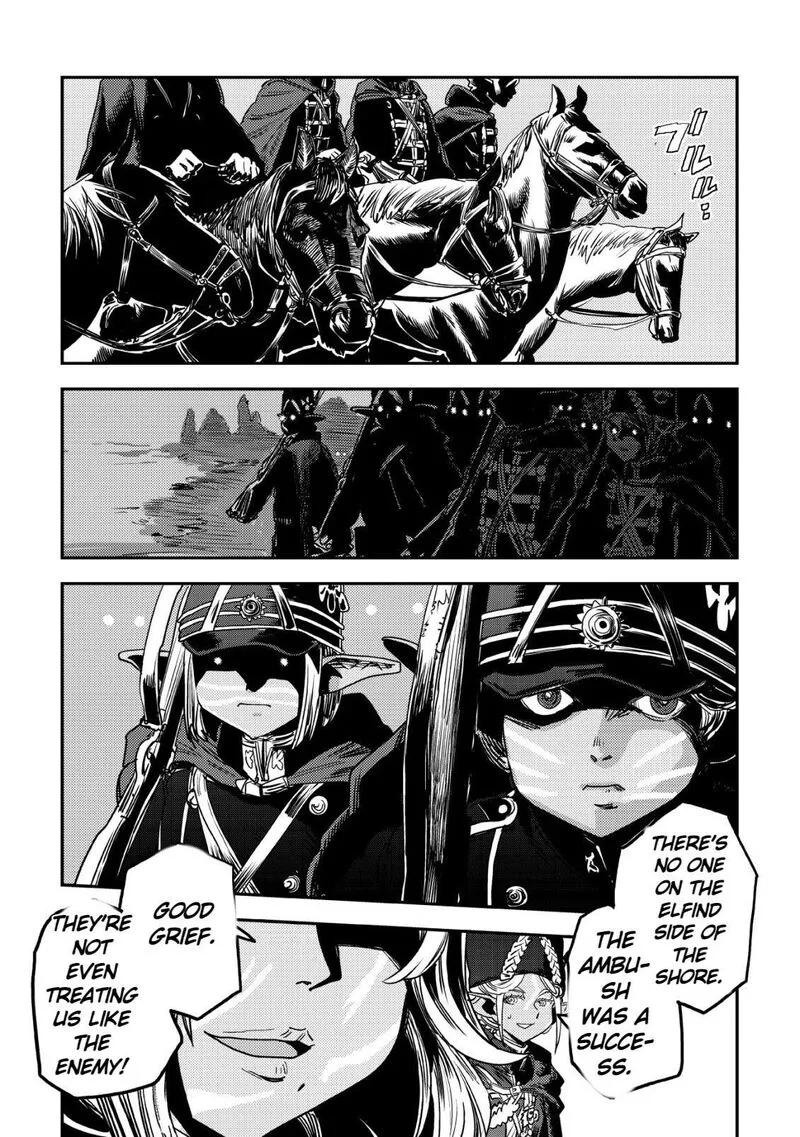 Orcsen Oukokushi - Yaban na Ooku no Kuni wa, Ikanishite Heiwa na Elf no Kuni wo Yakiharau ni Itatta ka Chapter 14 page 56