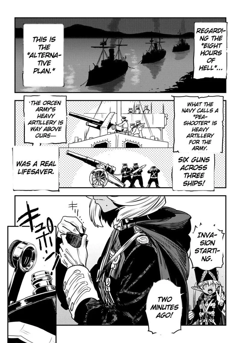 Orcsen Oukokushi - Yaban na Ooku no Kuni wa, Ikanishite Heiwa na Elf no Kuni wo Yakiharau ni Itatta ka Chapter 14 page 64