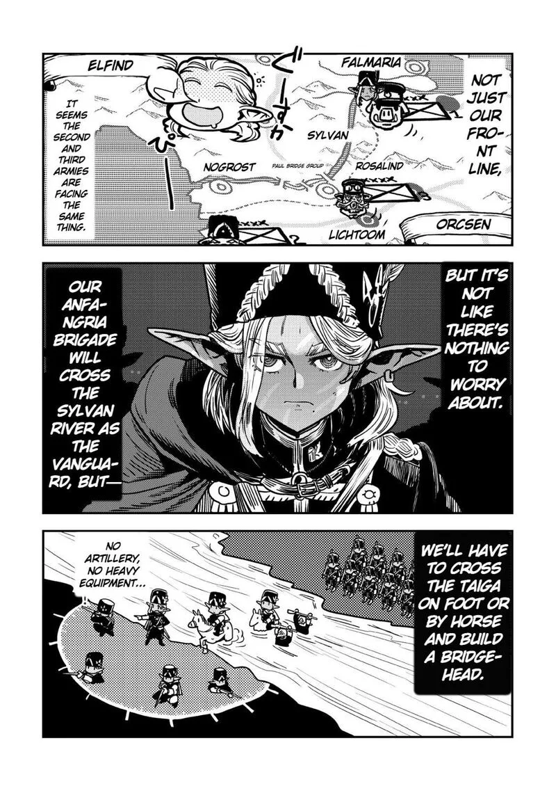 Orcsen Oukokushi - Yaban na Ooku no Kuni wa, Ikanishite Heiwa na Elf no Kuni wo Yakiharau ni Itatta ka Chapter 14 page 57