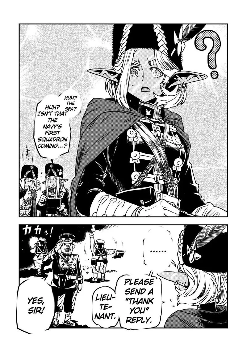 Orcsen Oukokushi - Yaban na Ooku no Kuni wa, Ikanishite Heiwa na Elf no Kuni wo Yakiharau ni Itatta ka Chapter 14 page 63