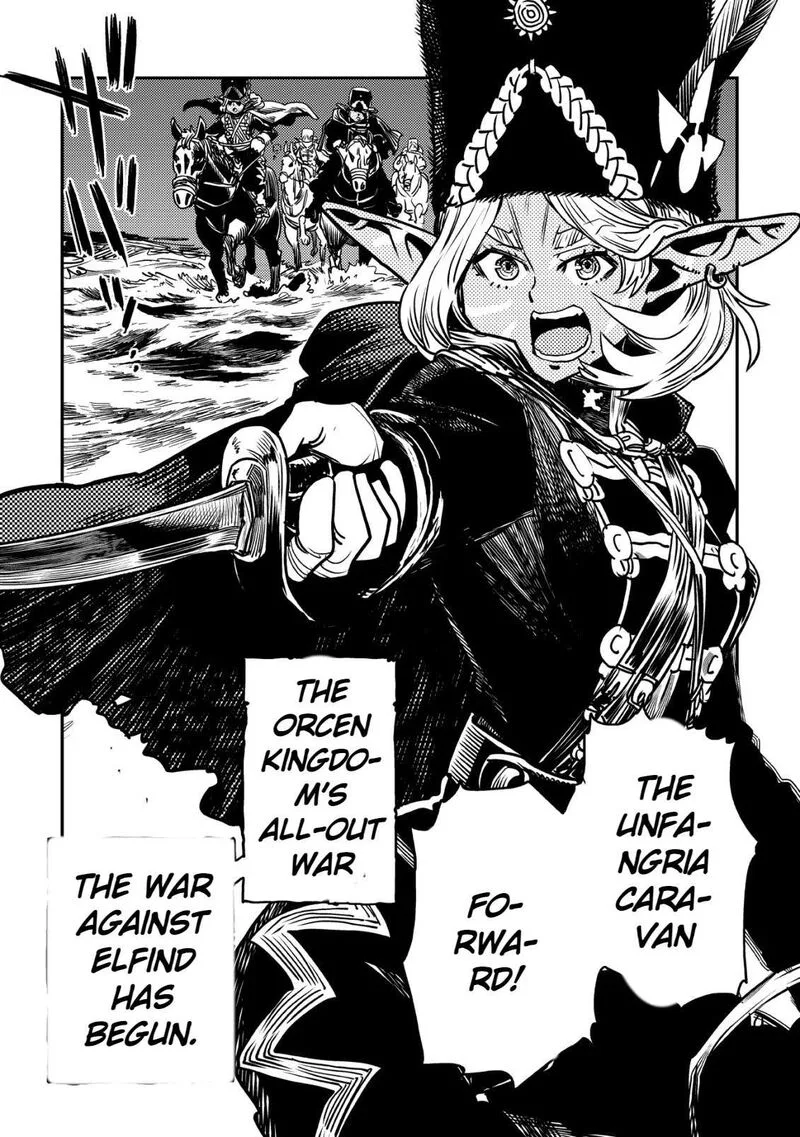 Orcsen Oukokushi - Yaban na Ooku no Kuni wa, Ikanishite Heiwa na Elf no Kuni wo Yakiharau ni Itatta ka Chapter 14 page 67