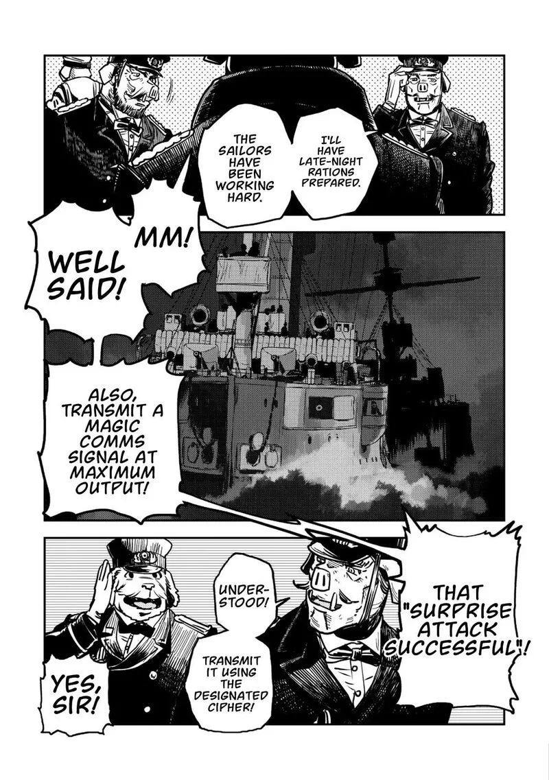 Orcsen Oukokushi - Yaban na Ooku no Kuni wa, Ikanishite Heiwa na Elf no Kuni wo Yakiharau ni Itatta ka Chapter 15 page 43