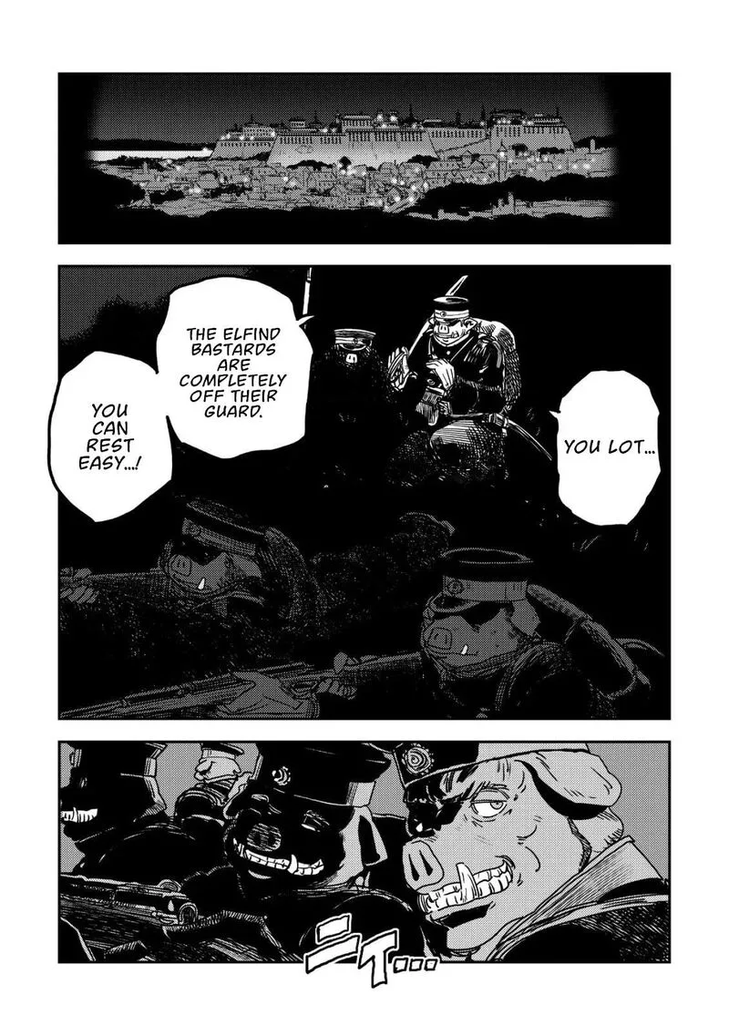 Orcsen Oukokushi - Yaban na Ooku no Kuni wa, Ikanishite Heiwa na Elf no Kuni wo Yakiharau ni Itatta ka Chapter 16 page 12
